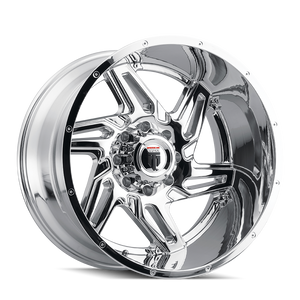 American Truxx Spurs AT186 5x150 22x12-44 Chrome