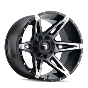 American Truxx Kutz AT1902 5x127 20x9-12 Black/Milled