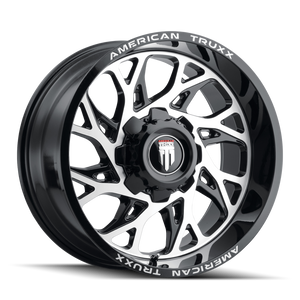 American Truxx Destiny AT1913 6x139.7 22x12-44 Black/Machined