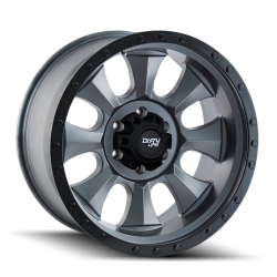 Dirty Life Ironman 9300 5x150 20x10-19 Matte Gunmetal/Black Beadlock