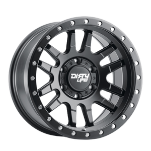 Dirty Life Canyon Pro 9309 6x139.7 17x9-12 Satin Graphite/Black Lip