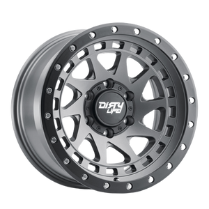 Dirty Life Enigma 9311 5x127 17x9-38 Satin Graphite/Black Lip