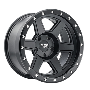 Dirty Life Compound 9315 6x139.7 17x9-12 Matte Black