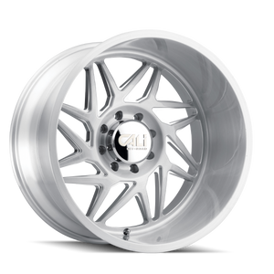 Cali Off-Road Gemini 9112 8x170 24x14-76 Brushed & Clear Coated