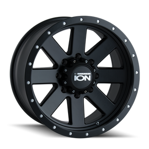 Ion Type 134 8x170 20x9+0 Matte Black/Black Beadlock