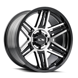 Ion Type 147 8x165.1 20x9+18 Black Machined