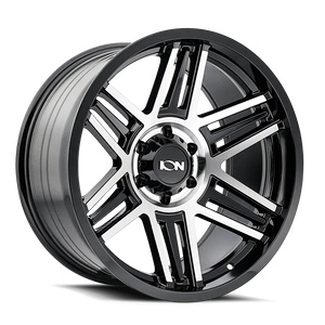 Ion Type 147 6x135 17x9+0 Black Machined