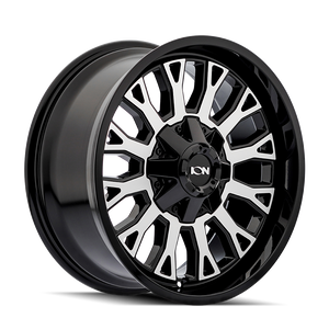 Ion Type 152 5x139.7 20x9+0 Black/Machined