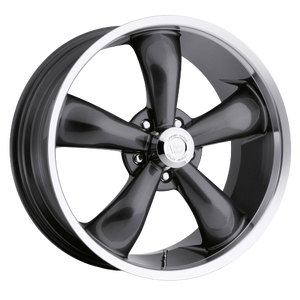 Vision American-Muscle 142 Legend 5x114.3 18x8.5+20 Gunmetal Machined Lip