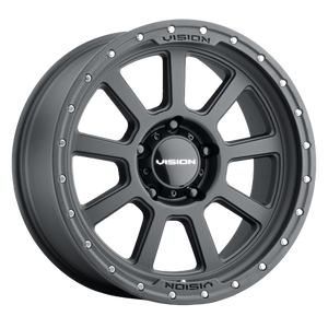 Vision Off-Road 350 Ojos 8x165.1 18x9-12 Satin Black
