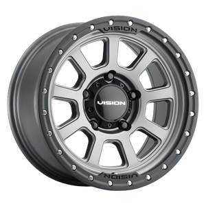 Vision Off-Road 350 Ojos 8x180 18x9+12 Satin Grey