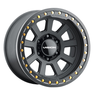 Vision Off-Road 350 Ojos 5x114.3 15x8-28 Satin Black