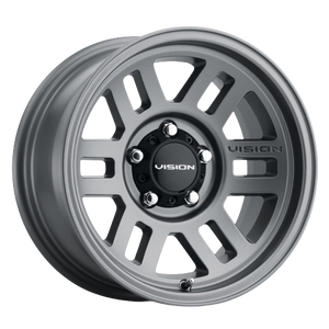 Vision Off-Road 355 Manx 2 Overland 8x170 17x9+12 Satin Grey