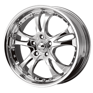 American Racing AR683 CASINO 4X100 17X7.5 +45 CHROME