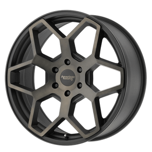 American Racing AR916 6X139.7 20X8.5 +35 SATIN BLACK W/ DARK TINT CC