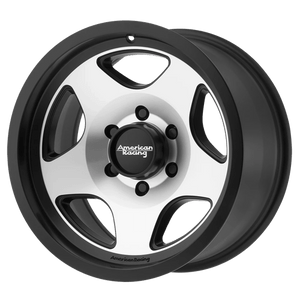 American Racing AR923 MOD 12 5X127 17X9 -12 SATIN BLACK MACHINED