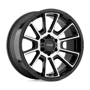 American Racing AR933 INTAKE 5X150 20X9 +18 GLOSS BLACK MACHINED