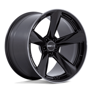 American Racing TTF 5X114.3 20X9.5 +32 GLOSS BLACK W/ DDT LIP