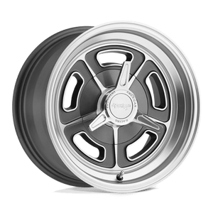 American Racing Vintage VN502 5X114.3 15X5 -12 MAG GRAY MACHINED