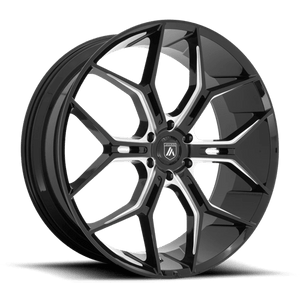 Asanti Black ABL-38 MONARCH TRUCK 6X135 22X9.5 +38 GLOSS BLACK MILLED