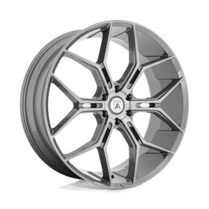 Asanti Black ABL-38 MONARCH TRUCK 6X139.7 22X9.5 +38 TITANIUM BRUSHED