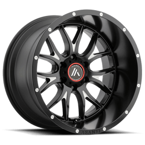 Asanti Off Road AB807 CARBINE 5X150 20X9 +18 SATIN BLACK MILLED