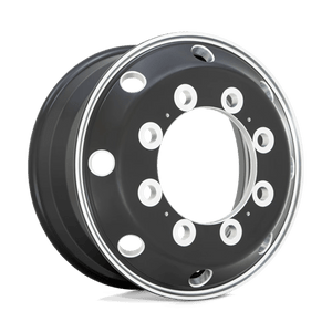 ATX AO404 JOURNEY 10X285.75 22.5X8.25 +144 GLOSSY BLACK W/ POLISHED LIP - FRONT & REAR INNER ATX AO404 JOURNEY 10X285.75 22.5X8.25 +144 GLOSSY BLACK W/ POLISHED LIP - FRONT & REAR INNER