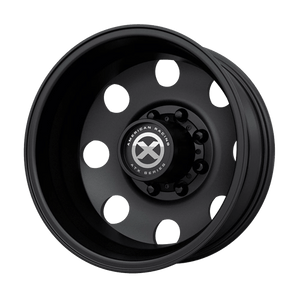ATX Series AX204 BAJA DUALLY 8X165.1 16X6 -134 SATIN BLACK - REAR ATX Series AX204 BAJA DUALLY 8X165.1 16X6 -134 SATIN BLACK - REAR