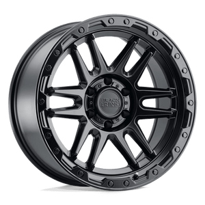 Black Rhino APACHE 6X114.3 20X9 +12 MATTE BLACK W/ BLACK BOLTS