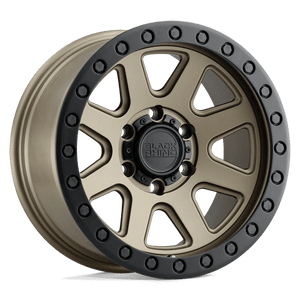 Black Rhino BAKER 5X127 17X8.5 -18 MATTE BRONZE W/ BLACK RING