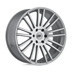 Black Rhino KRUGER 6X139.7 24X10 +25 SILVER W/ MIRROR-CUT FACE