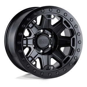 Black Rhino RIFT BEADLOCK 6X139.7 17X8.5 0 MATTE BLACK