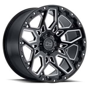 Black Rhino SHRAPNEL 5X139.7 17X9.5 0 GLOSS BLACK W/ MILLED SPOKES Black Rhino SHRAPNEL 5X139.7 17X9.5 0 GLOSS BLACK W/ MILLED SPOKES