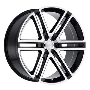 Black Rhino TIMBVATI 6X135 20X9.5 +30 GLOSS BLACK W/ MIRROR CUT FACE