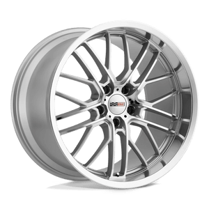 Cray EAGLE 5X120.65 19X10.5 +69 SILVER W/ MIRROR CUT FACE & LIP