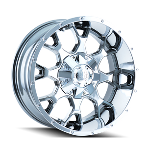 Mayhem Warrior 8015 8x180 20x9+18 Chrome