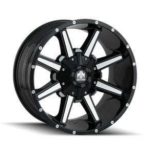 Mayhem Arsenal 8104 6x135/6x139.7 20x9+0 Gloss Black/Machined Face
