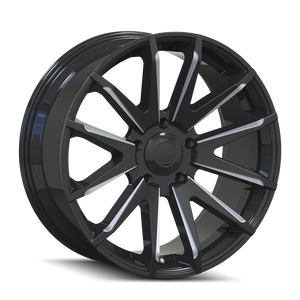 Mayhem Crossfire 8109 6x139.7 20x9.5+25 Gloss Black Milled