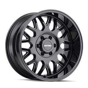 Mayhem Tripwire 8110 6x135 20x10-19 Gloss Black/Milled Spokes
