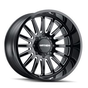 Mayhem Utopia 8114 8x165.1 20x9+0 Gloss Black/Milled
