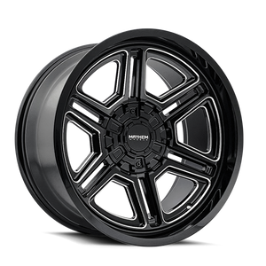 Mayhem Hermosa 8117 8x170 20x12-44 Black Milled