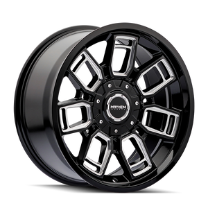 Mayhem Ordinance 8118 5x127/5x139.7 20x9+0 Gloss Black/Milled