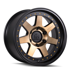 Mayhem Prodigy 8300 5x127 18x9+0 Matte Black W/Bronze Tint
