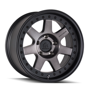 Mayhem Prodigy 8300 8x180 18x9+0 Matte Black W/Dark Tint