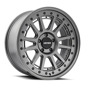 Mayhem Compass 8305 8x165.1 20x9+18 Matte Gunmetal W/BLK Bolt