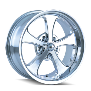 Ridler Type 645 5x127 17x7+0 Chrome