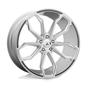 Asanti Black ABL-19 ATHENA BLANK 22X9 +32 BRUSHED SILVER
