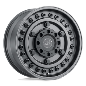 Black Rhino ARMORY 0X0 18X9.5 -18 GUN BLACK