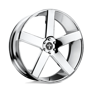 DUB 1PC S115 BALLER 6X135 26X10 +30 CHROME PLATED
