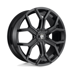 DUB 1PC S208 ROYALTY BLANK 22X9.5 +33 GLOSS BLACK